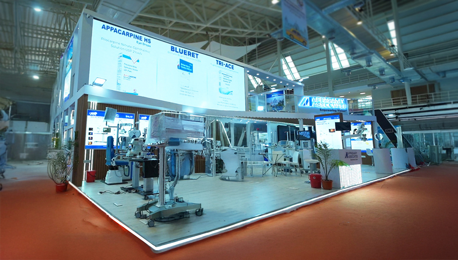 Appasamy Associates Booth Design AIOC